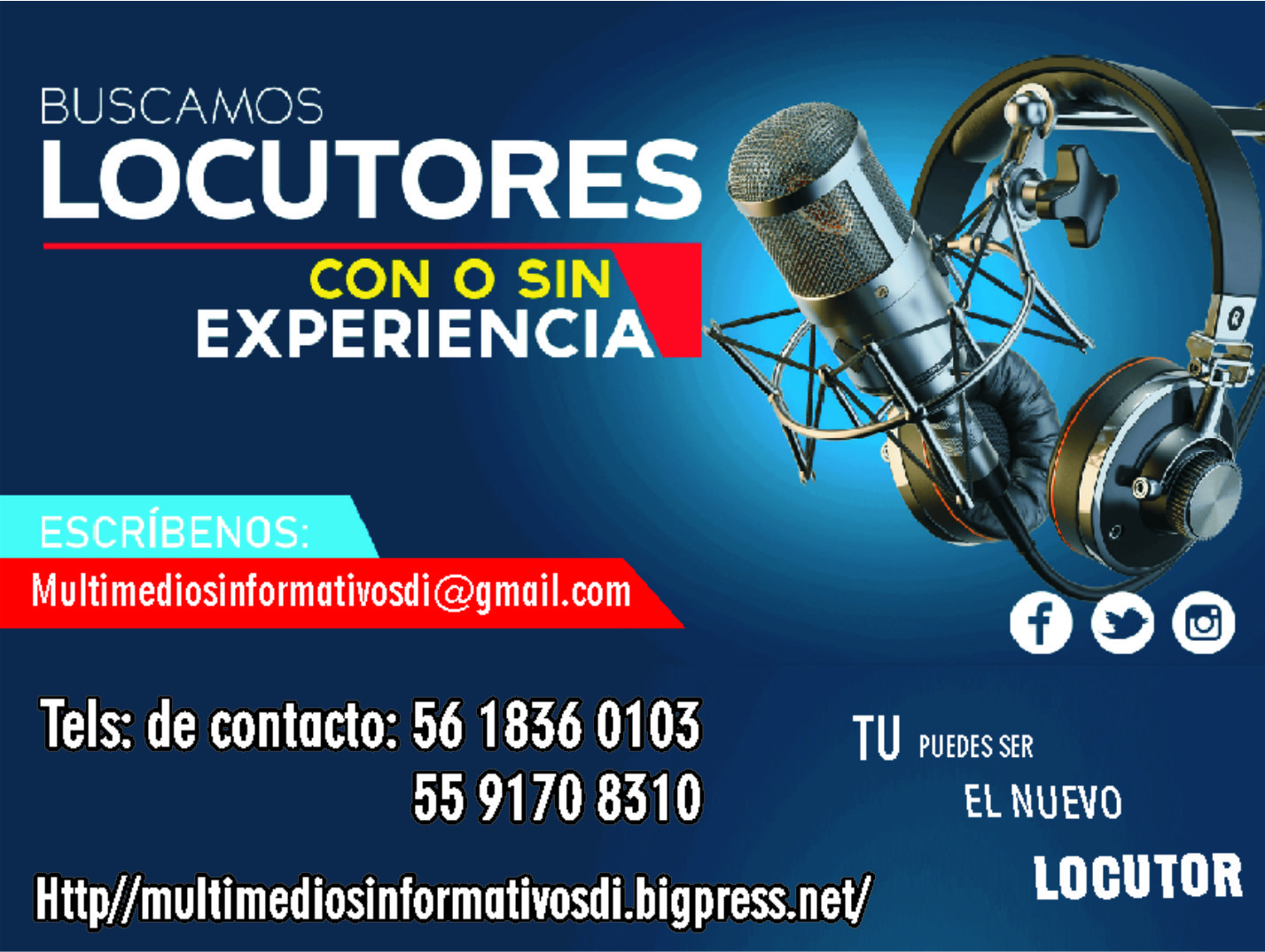 Se Buscan Locutores